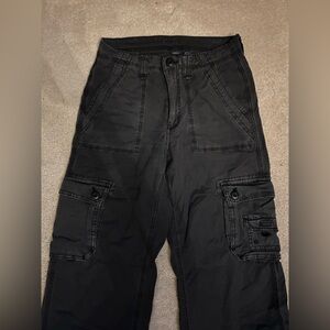 American Eagle Dark Gray Cargo Pants